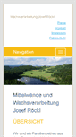Mobile Screenshot of imkerei-wachsverarbeitung.de